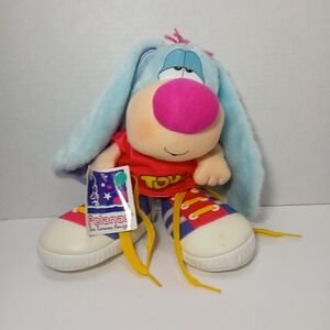 Tomy Pelanas Bunny Plush Pelanas HTF Rabbit New With Tags Vintage